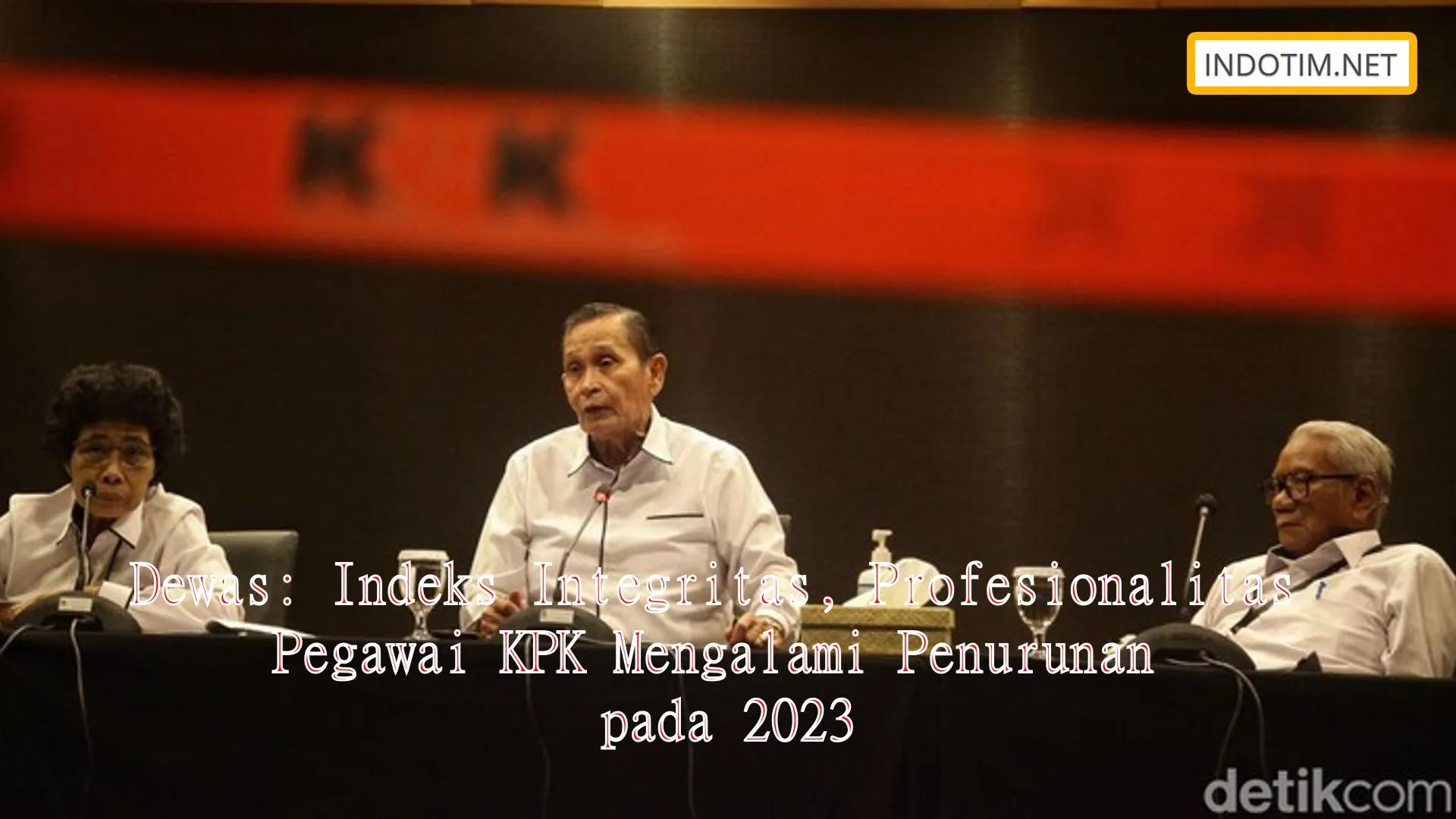 Dewas: Indeks Integritas, Profesionalitas Pegawai KPK Mengalami Penurunan pada 2023