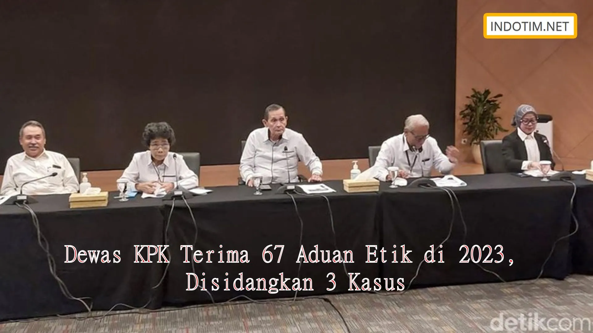 Dewas KPK Terima 67 Aduan Etik di 2023, Disidangkan 3 Kasus