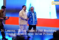 Di Lampung, Zulhas Optimis PAN Mendukung Penuh Prabowo-Gibran dalam Pilkada