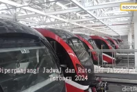 Diperpanjang! Jadwal dan Rute LRT Jabodebek Terbaru 2024