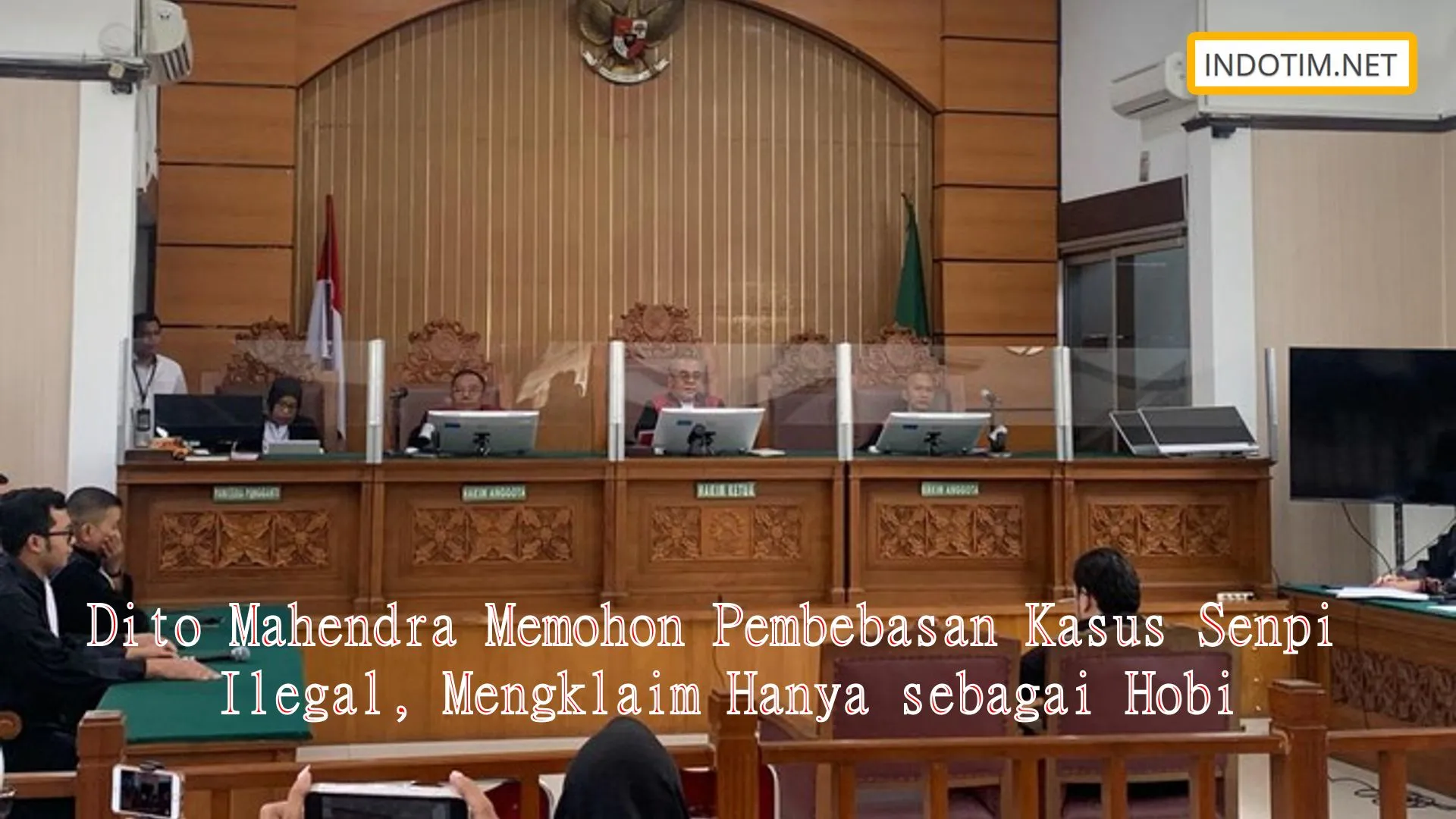 Dito Mahendra Memohon Pembebasan Kasus Senpi Ilegal, Mengklaim Hanya sebagai Hobi