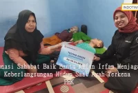 Donasi Sahabat Baik Bantu Arfan Irfan Menjaga Keberlangsungan Hidup Saat Ayah Terkena PHK