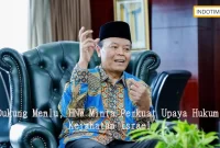 Dukung Menlu, HNW Minta Perkuat Upaya Hukum Kejahatan Israel