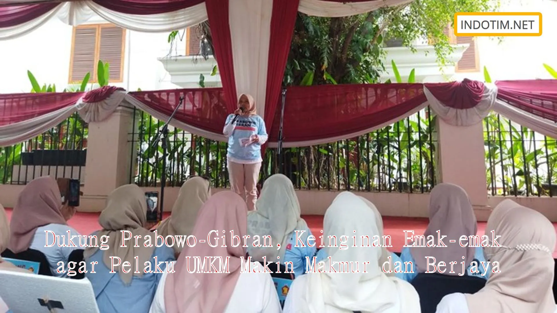 Dukung Prabowo-Gibran, Keinginan Emak-emak agar Pelaku UMKM Makin Makmur dan Berjaya