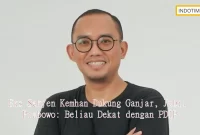 Eks Sekjen Kemhan Dukung Ganjar, Jubir Prabowo: Beliau Dekat dengan PDIP