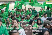 Elektabilitas PPP Naik Drastis Menjadi 4,3% Menurut Survei IPE, Diperkirakan Mendapatkan Kursi Parlemen