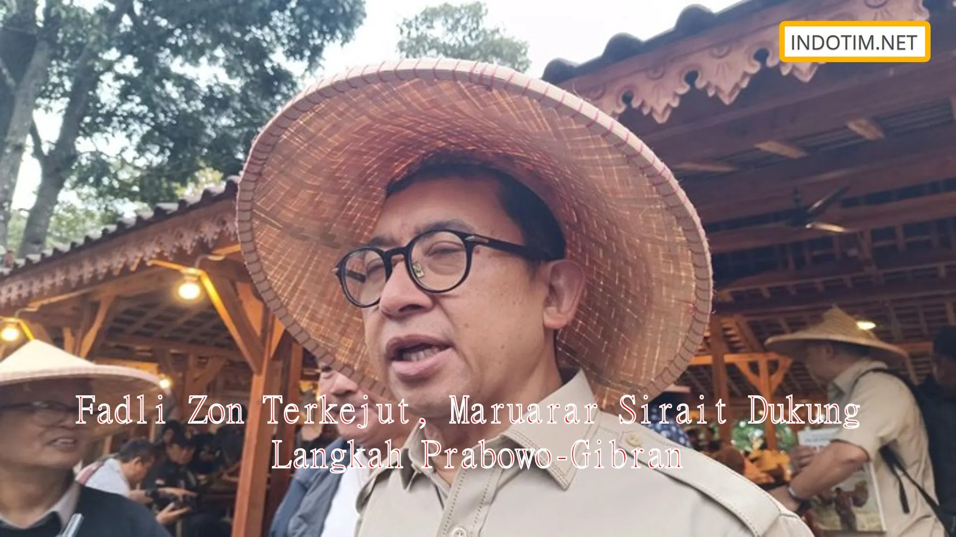 Fadli Zon Terkejut, Maruarar Sirait Dukung Langkah Prabowo-Gibran