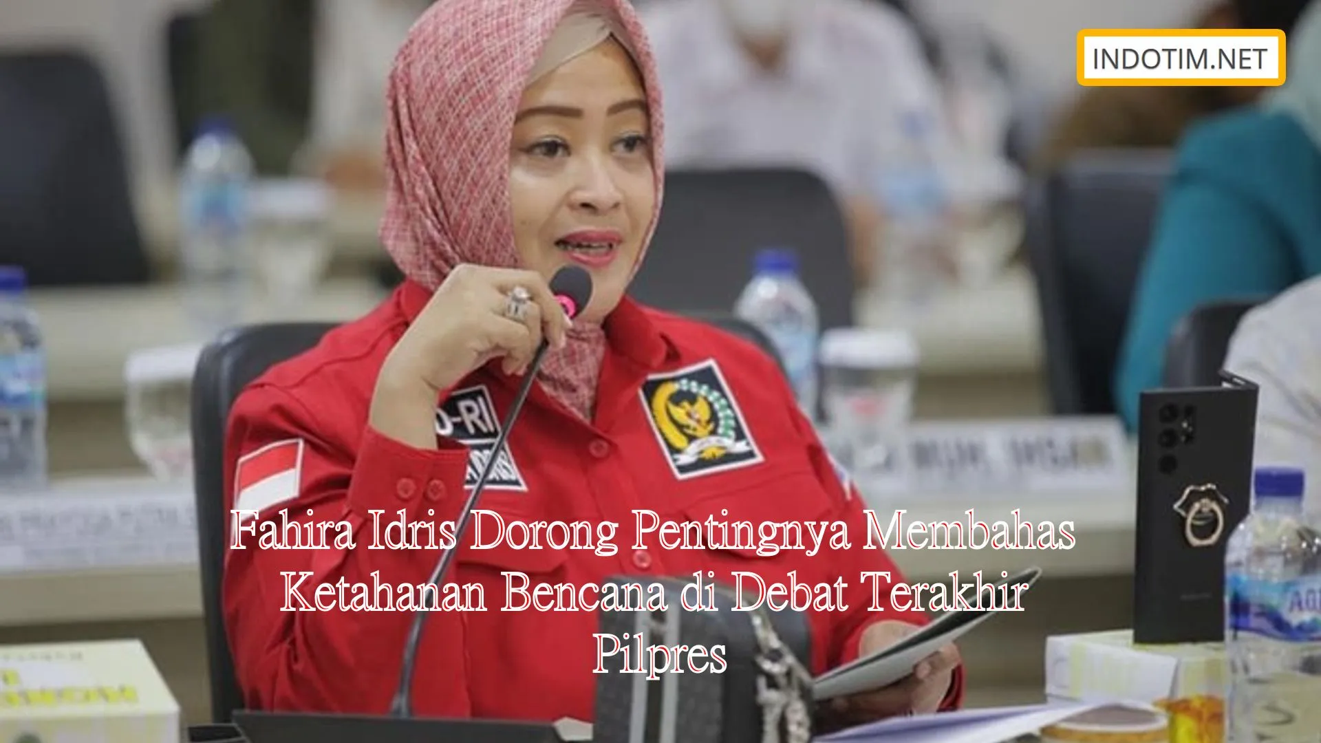 Fahira Idris Dorong Pentingnya Membahas Ketahanan Bencana di Debat Terakhir Pilpres