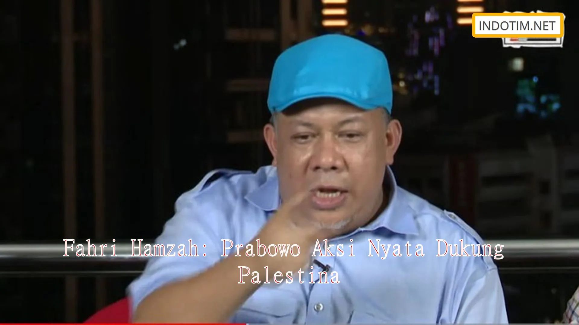 Fahri Hamzah: Prabowo Aksi Nyata Dukung Palestina