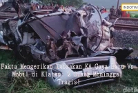 Fakta Mengerikan Tabrakan KA Gaya Baru Vs Mobil di Klaten: 2 Orang Meninggal Tragis!