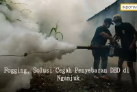 Fogging, Solusi Cegah Penyebaran DBD di Nganjuk