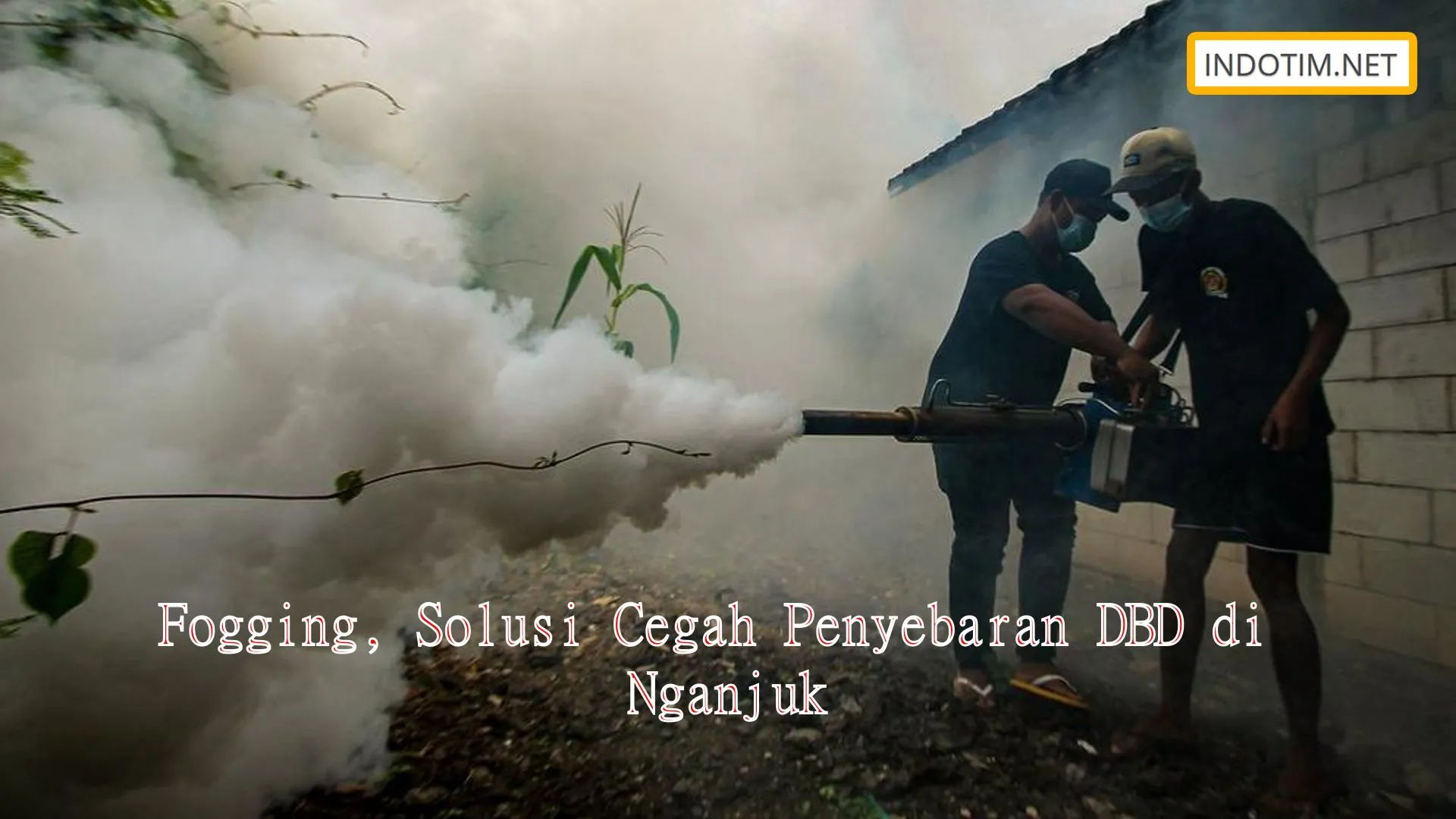 Fogging, Solusi Cegah Penyebaran DBD di Nganjuk