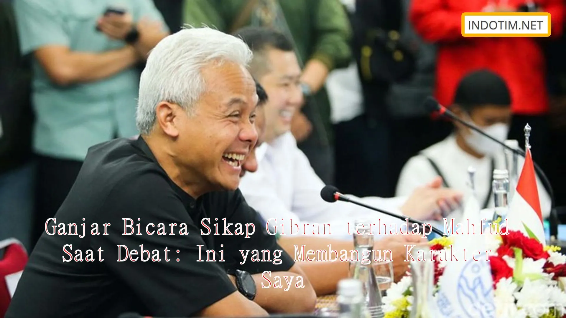 Ganjar Bicara Sikap Gibran terhadap Mahfud Saat Debat: Ini yang Membangun Karakter Saya