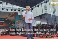 Ganjar Bocorkan Strategi Mahfud Menjelang Debat Kedua Cawapres Malam Ini