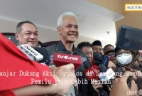 Ganjar Dukung Aksi Nyoblos di Semarang untuk Pemilu yang Lebih Meriah