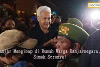 Ganjar Menginap di Rumah Warga Banjarnegara, Simak Serunya!