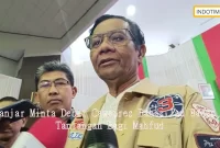 Ganjar Minta Debat Cawapres Bahas Isu Wadas, Tantangan Bagi Mahfud