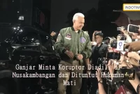 Ganjar Minta Koruptor Diadili di Nusakambangan dan Dituntut Hukuman Mati