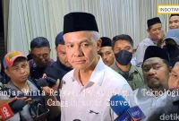 Ganjar Minta Relawan Tetap Berani: Teknologi Canggih untuk Survei