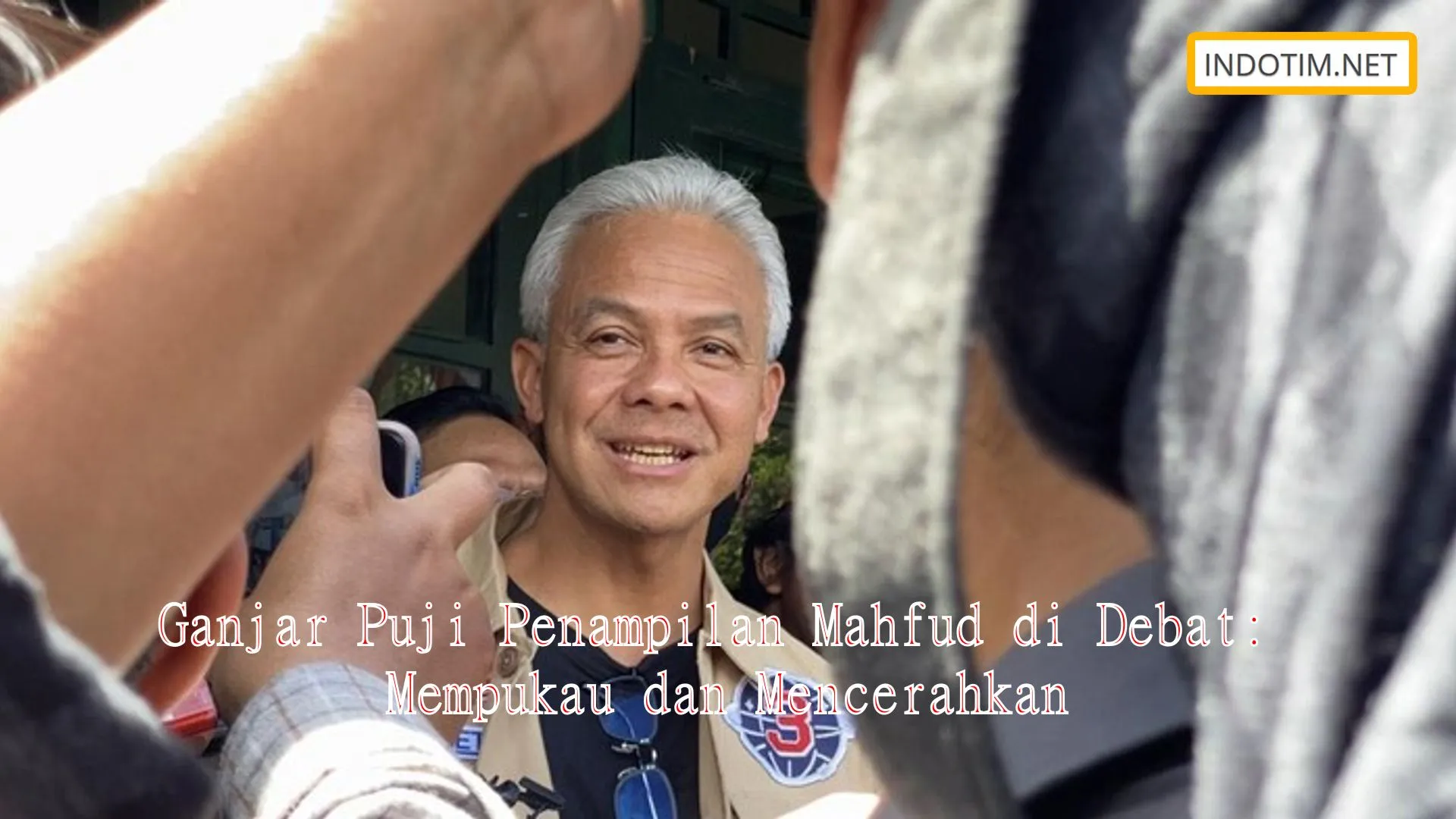 Ganjar Puji Penampilan Mahfud di Debat: Mempukau dan Mencerahkan