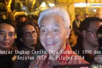 Ganjar Ungkap Cerita Seru Kudatuli 1996 dan Kejutan PDIP di Pilpres 2014