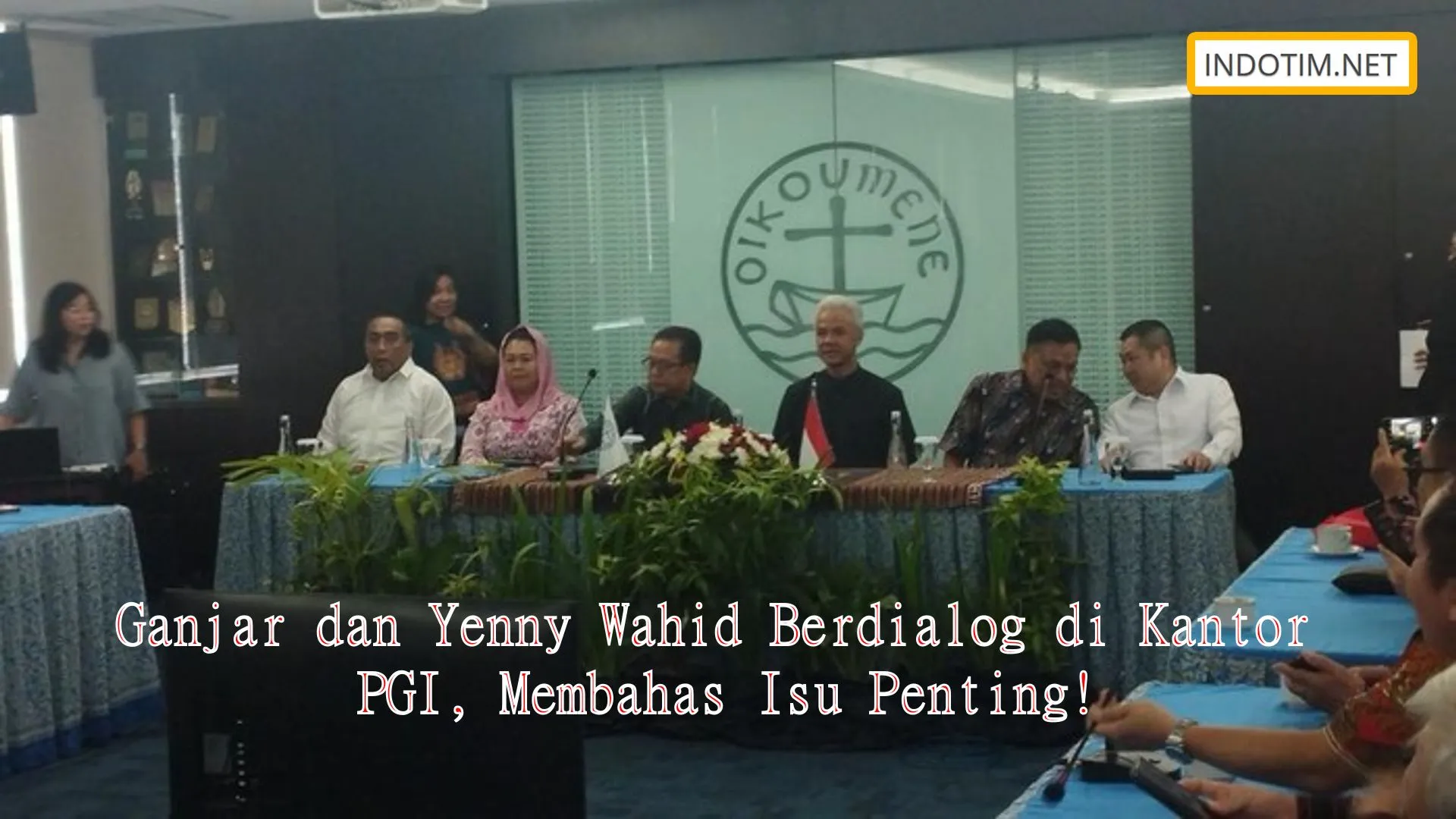 Ganjar dan Yenny Wahid Berdialog di Kantor PGI, Membahas Isu Penting!