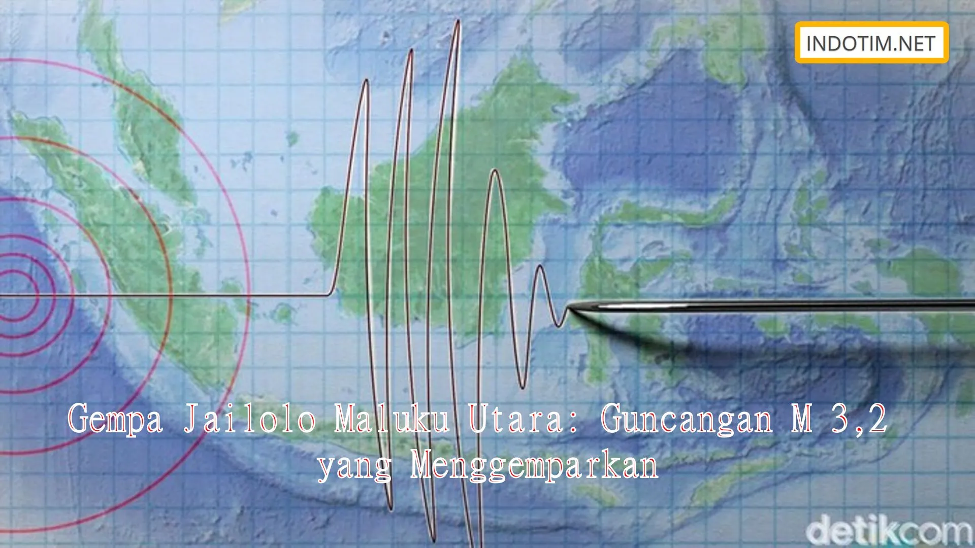 Gempa Jailolo Maluku Utara: Guncangan M 3,2 yang Menggemparkan