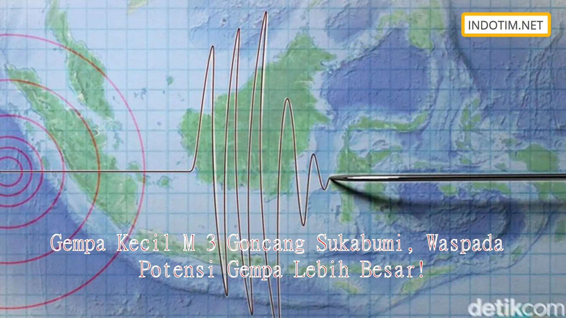 Gempa Kecil M 3 Goncang Sukabumi, Waspada Potensi Gempa Lebih Besar!