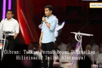 Gibran: Takkan Pernah Bosan Diskusikan Hilirisasi, Inilah Alasannya!