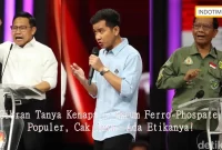 Gibran Tanya Kenapa Lithium Ferro-Phospate Populer, Cak Imin: Ada Etikanya!