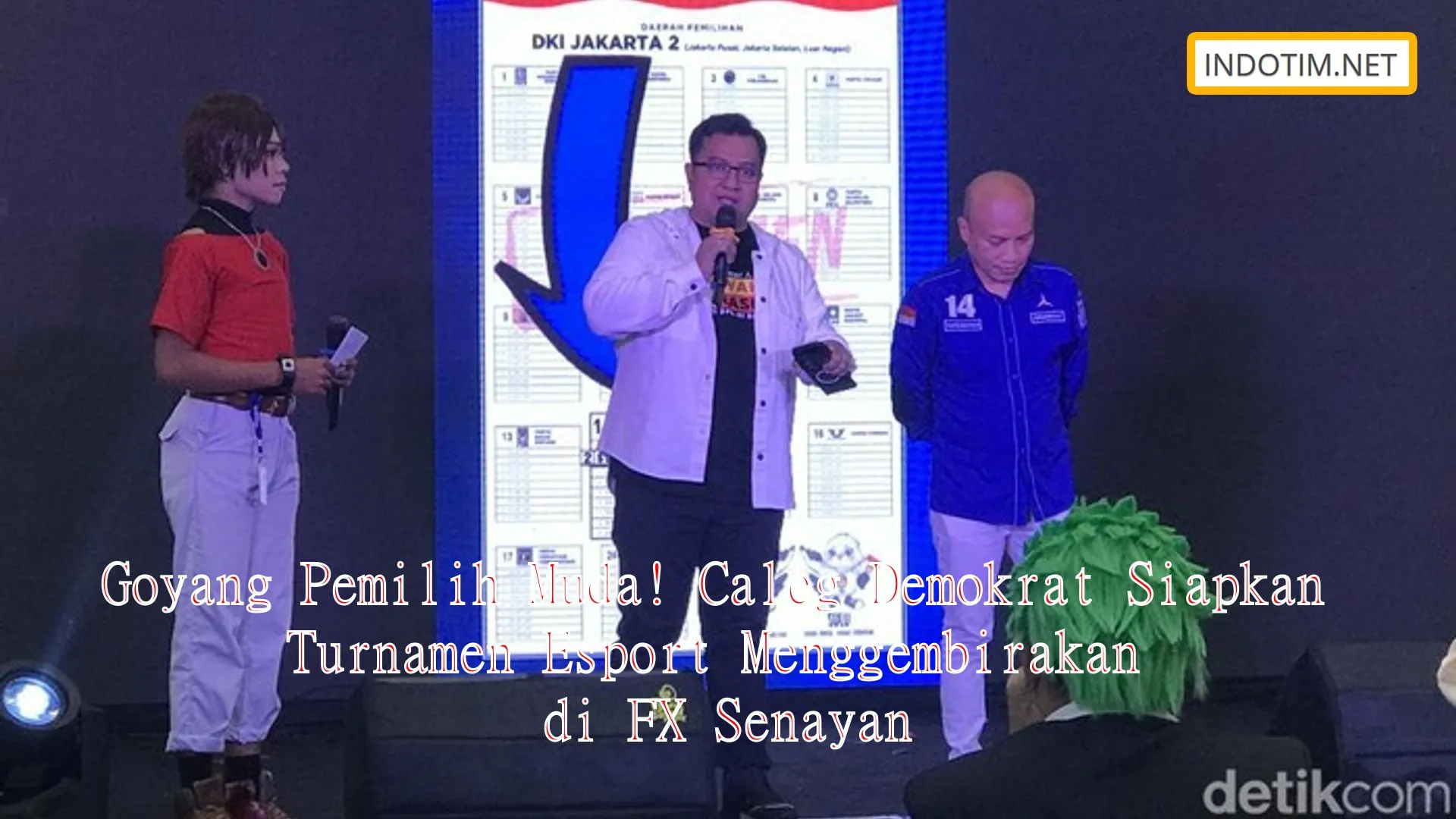 Goyang Pemilih Muda! Caleg Demokrat Siapkan Turnamen Esport Menggembirakan di FX Senayan