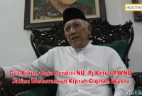 Gus Kikin, Cucu Pendiri NU, Pj Ketua PWNU Jatim: Meneruskan Kiprah Gigitan Waktu