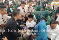 Hadiri Dialog Publik di Bogor, Cak Imin Jadi Sasaran Selfie