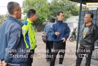 Hapus Jejak, Garong Merampok Restoran Terkenal di Cibubur dan Rusak CCTV