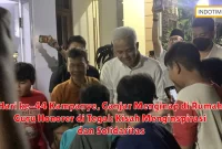 Hari ke-44 Kampanye, Ganjar Menginap di Rumah Guru Honorer di Tegal: Kisah Menginspirasi dan Solidaritas
