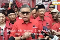 Hasto Bongkar Ada Menteri Siap Angkat Koper, tapi Diblokir Megawati