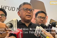 Hasto Sebut Mahfud Akan Melepaskan Karisma di Debat Keempat: Beliau Pakar Hukum Terkemuka