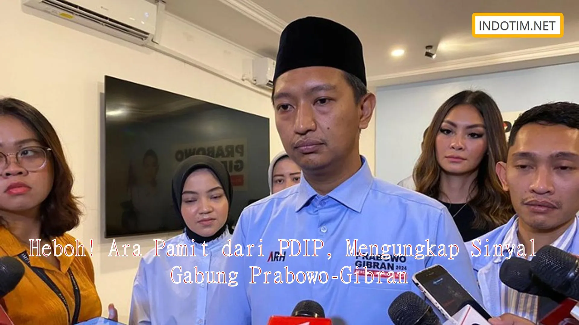 Heboh! Ara Pamit dari PDIP, Mengungkap Sinyal Gabung Prabowo-Gibran
