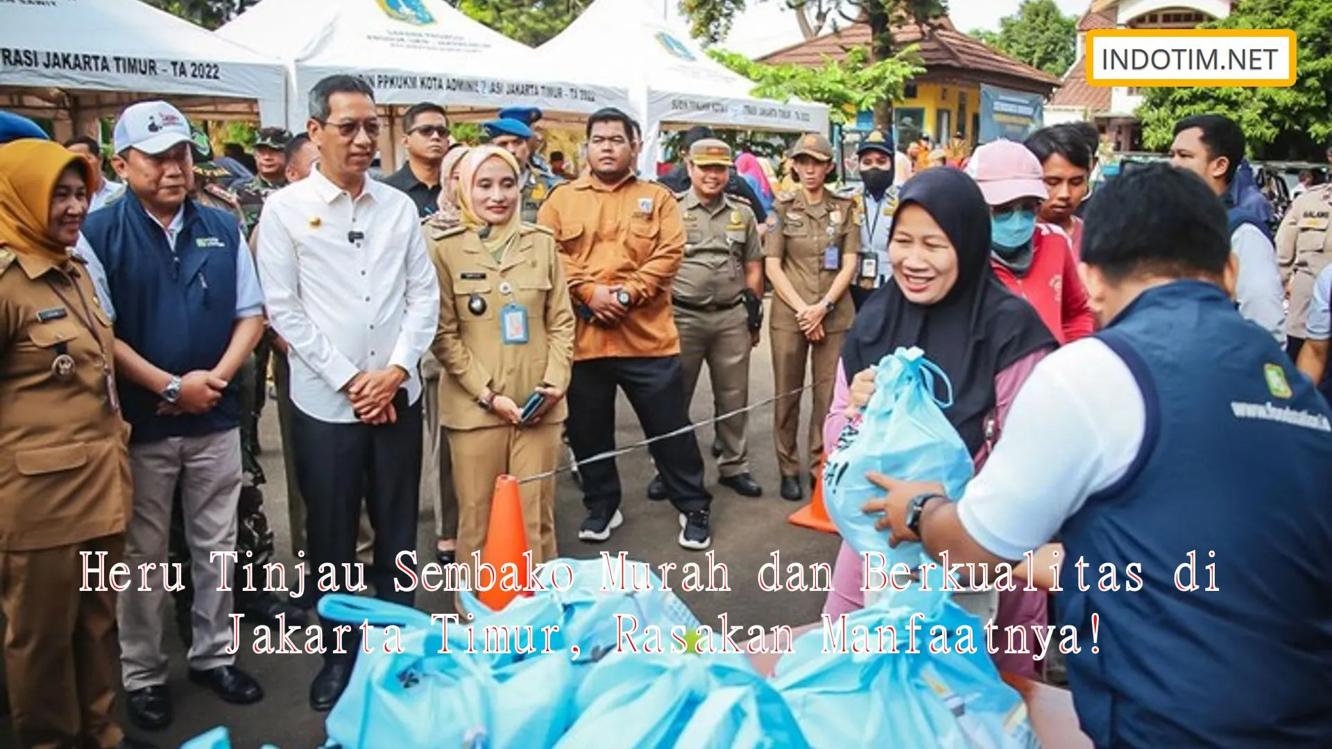 Heru Tinjau Sembako Murah dan Berkualitas di Jakarta Timur, Rasakan Manfaatnya!