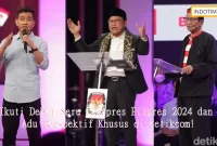 Ikuti Debat Seru Cawapres Pilpres 2024 dan Adu Perspektif Khusus di detikcom!