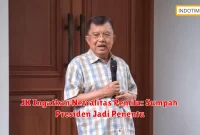 JK Ingatkan Netralitas Pemilu: Sumpah Presiden Jadi Penentu