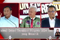 Jadwal Debat Terakhir Pilpres 2024 dan Tema yang Menarik