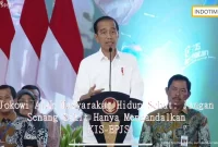 Jokowi Ajak Masyarakat Hidup Sehat: Jangan Senang Sakit Hanya Mengandalkan KIS-BPJS