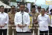 Jokowi Luncurkan Jalan Akses Evakuasi Gunung Merapi: Membawa Keselamatan bagi Warga Magelang