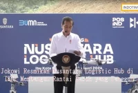 Jokowi Resmikan Nusantara Logistic Hub di IKN: Membangun Rantai Pasok yang Tangguh