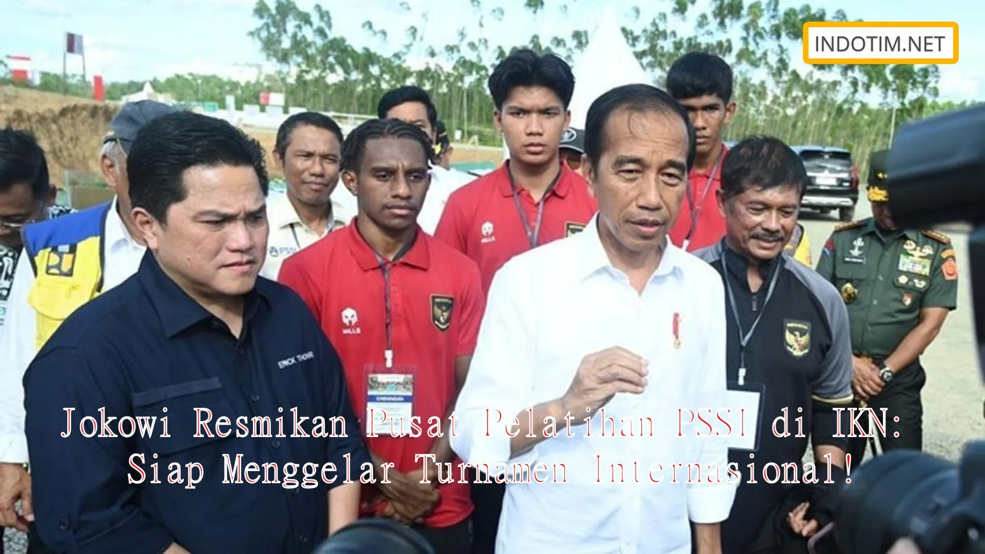 Jokowi Resmikan Pusat Pelatihan PSSI di IKN: Siap Menggelar Turnamen Internasional!