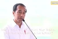 Jokowi Tolak Isu 15 Menteri Siap Mundur, Buktikan Kekuatannya dalam Kabinet!