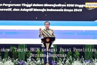 Jokowi Tunjuk BRIN sebagai Pusat Penelitian Bersama Bappenas