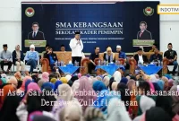 KH Asep Saifuddin Membanggakan Kebijaksanaan Dermawan Zulkifli Hasan