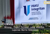 KPK Minta Capres Memperkuat LHKPN Jika Menang: Copot Pejabat yang Abaikan Laporan Harta Kekayaan